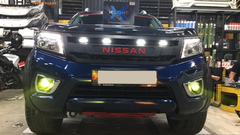 Đèn bi gầm Led Nissan Navara | X-Light F10 